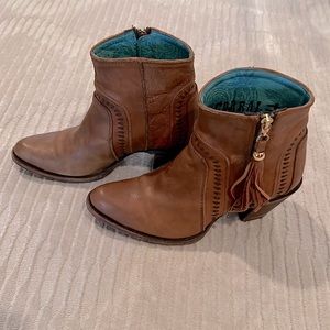 Ankle boots buckskin / Brown